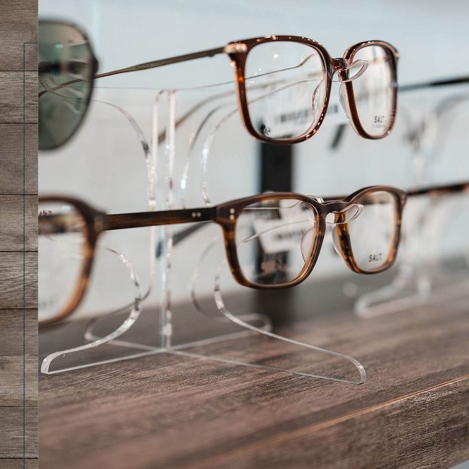 a pair of glasses