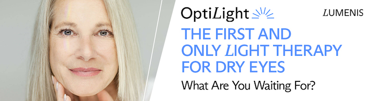OptiLight The first and only light therapy for dry eyes, what are you waiting for?